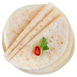 山东手工烙馍卷饼手工春饼京酱肉丝卷饼烤鸭春饼卷饼饼皮面饼商用