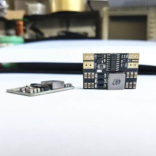 DC-DC升压板5-15V转15V20V24V小体积90W大功率多节锂电池升压模块