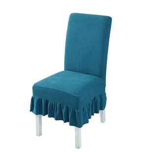 椅子套罩靠背一体弹力座椅套家用餐桌椅凳套四季通用加厚椅垫简约