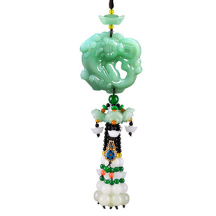 汽车挂件女神款男士高档保平安符2025新款吊坠车载车里的网红高端