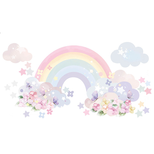 《FANTASY DREAM》Boho可爱卡通彩虹贴画DIY早教墙贴儿童房墙面