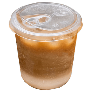 一次性咖啡杯子带盖奶茶饮料冷饮杯网红透明外带打包杯商用塑料杯