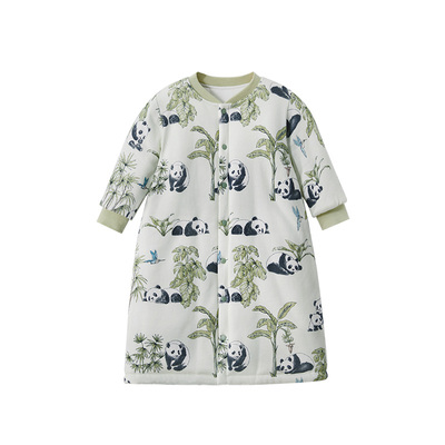 宝宝睡袍冬季婴儿睡衣恒温睡袋