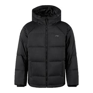 李宁短款羽绒服女士2026冬季面包服加绒宽松保暖连帽运动休闲外套