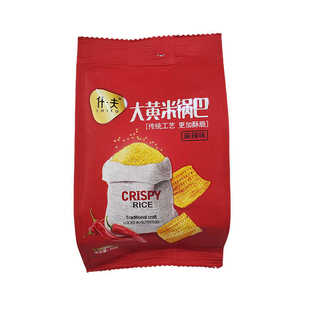 什夫大黄米锅巴麻辣烤肉味袋装海苔芝士解馋怀旧经典零食小吃