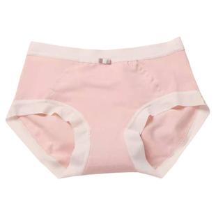 一盒2条 普利诗内裤女士中腰纯棉青年简约三角短裤抗菌底裆20350