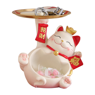 入户进门口鞋柜欢迎回家全套玄关钥匙收纳装饰摆件仪式感氛围布置