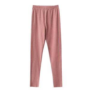 德绒秋裤女秋冬高腰加厚加绒无痕内穿打底线裤衬裤棉毛裤保暖长裤