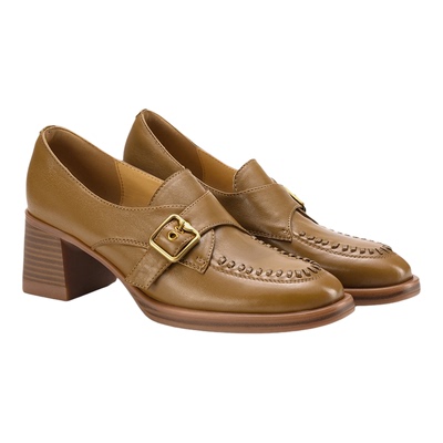 金利来香港品牌推荐乐福鞋高跟款