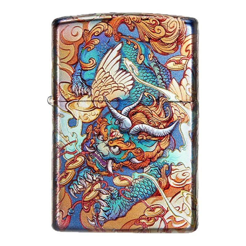 之宝正品财星临门防风煤油打火机