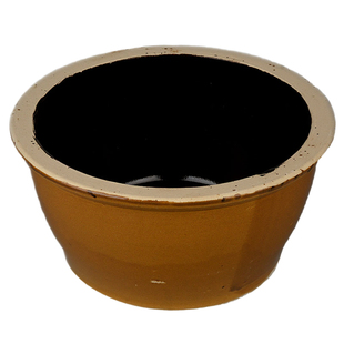 10升土陶瓷盆糯米酒糟搓面盘水缸瓶酱盆栽发酵盆酒桶揉面盆腌肉盘