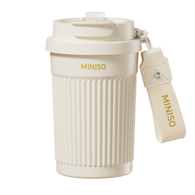 MINISO陶瓷内胆咖啡杯小巧外出带
