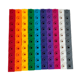 魔法方块数字拼接积木2cm数字积木幼儿启蒙数学教具100颗袋装