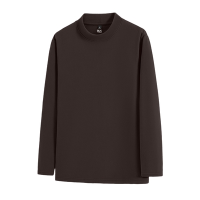 班尼路绒德打底衫男款冬季双面绒