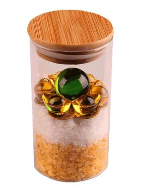 安忍水平安化五黄二黑摆件家居