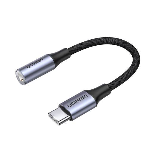 绿联typec耳机转接头转换头适用于华为vivo小米15苹果16手机typec转3.5mm圆孔音频耳机孔转typec转接口转换器