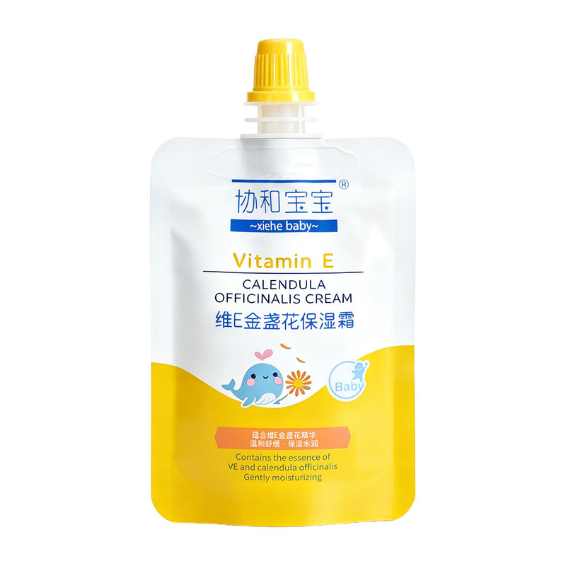 协和宝宝金盏花维E保湿霜护肤