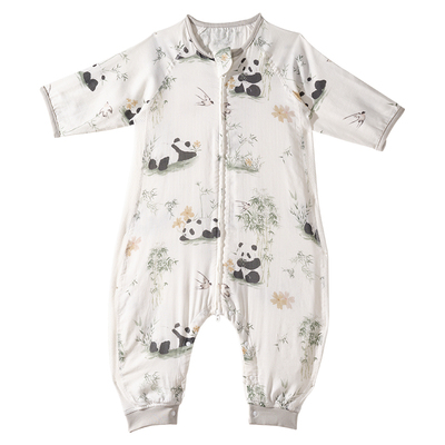 科巢七分袖儿童连体睡衣