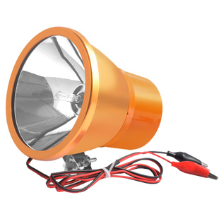 12V钓鱼氙气灯手持款感应超亮H3黑坑夜钓灯户外防水12V电瓶探照灯