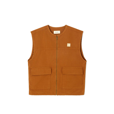 【现货】American Vintage 25SS 口袋拉链马甲背心夹克 DOUBLEBOO