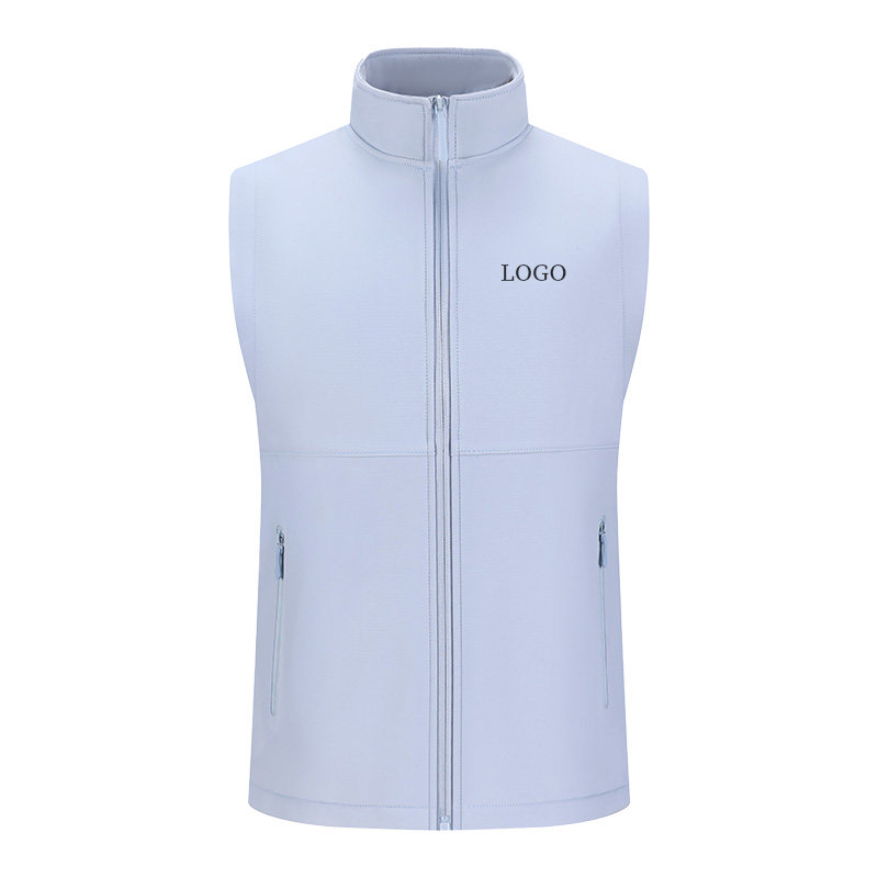 软壳马甲定制工作服印logo展会活动背心秋季工装外套订做马夹坎肩