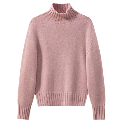 盈妹韩系羊毛针织衫毛衣宽松保暖