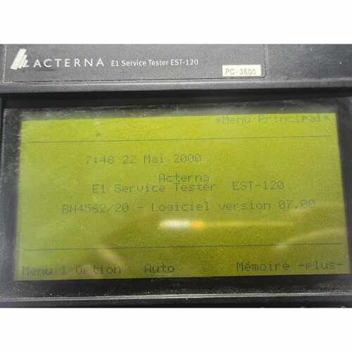 议价ACTERNA（安科纳特）E1 EST-120，数据通道测试