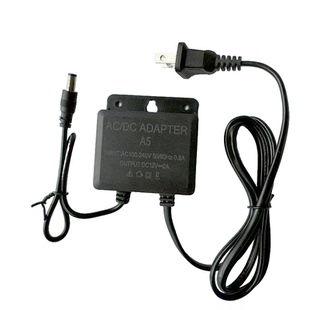 12V 2A 1.5A 1.25A通用 5.5mm圆头插口 监控配件电源适配器充电线