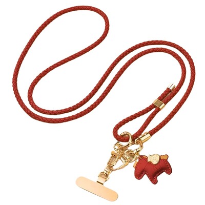 2026新款手机链马年礼物斜挎挂绳