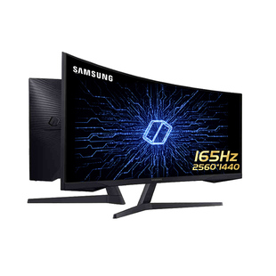 三星32英寸2K165HZ电竞曲面显示器电脑液晶4K超薄屏幕S32CG552EB