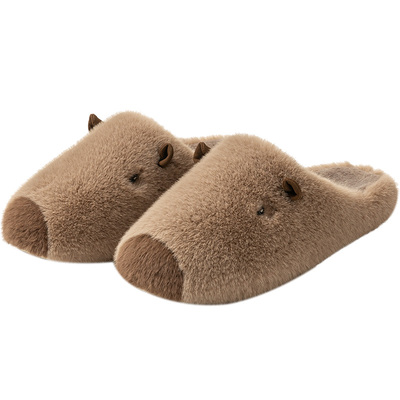 远港男孩子卡皮巴拉儿童棉拖鞋