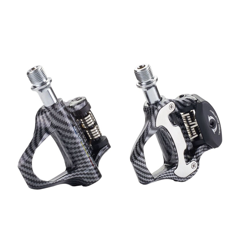 适配禧玛诺公路自行车锁踏碳纤维