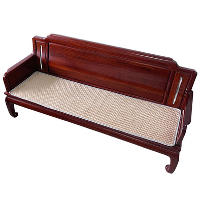 实木沙发坐垫冬季毛绒防滑春秋版