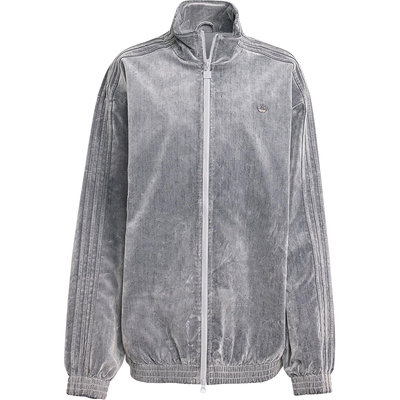 Adidas/阿迪达斯正品三叶草女士耐穿运动立领宽松休闲外套JW7330