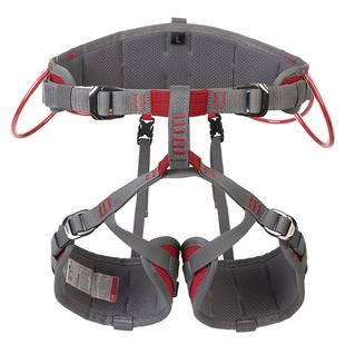 欣达户外华系舒适攀登安全带多功能全可调登山攀岩速降半身安全带