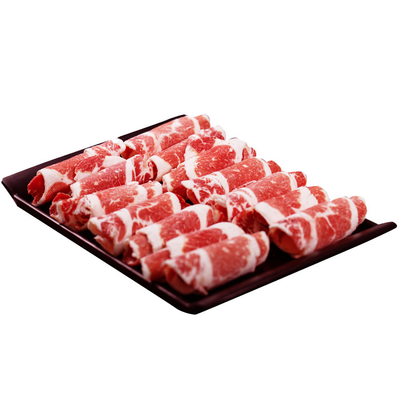 齐函杨佳原切牛肉卷新鲜盒装雪花肥牛卷涮火锅食材牛肉片组合套餐