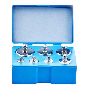 千确M2级教学砝码套装100g200g500g实验室电子秤天平校准精准砝码