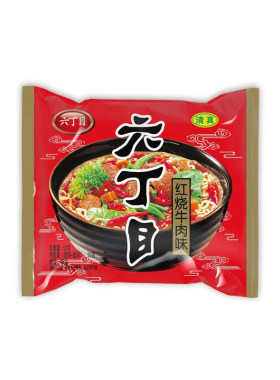 六丁目方便面麻辣味52g怀旧零食