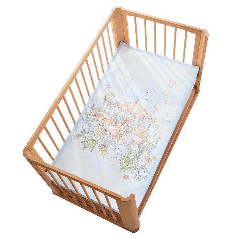 gb好孩子苎麻婴儿凉席幼儿园午睡夏季宝宝专用儿童透气抗菌床凉席