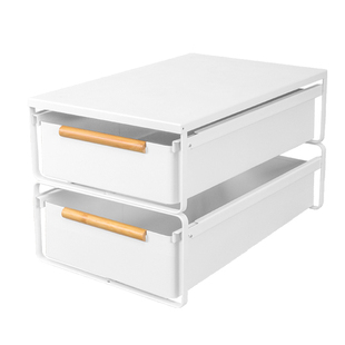 抽屉式内衣收纳盒带盖放在衣柜里的胸罩内裤袜子收纳拉篮分层整理