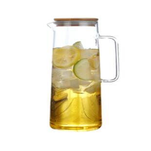 加厚耐热防爆玻璃冷水壶大容量凉水壶耐高温扎壶晾水壶果汁壶套装