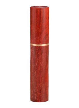 正宗印度小叶紫檀牙签筒印度牙签罐红木便携家用牙签盒居家牙签桶