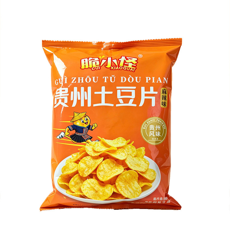 贵州特产脆小怪美味土豆片