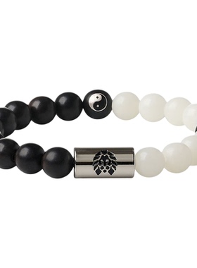 新中式国潮男女情侣小狮子手串