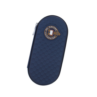 笔袋中学生男初中生英国牛津大学文具盒简约纯色高中生小学生文具袋男童大容量多功能帆布韩版创意儿童铅笔袋