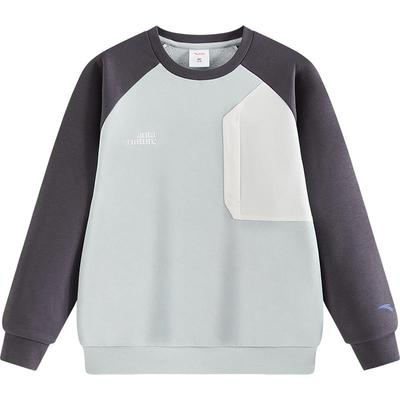 安踏儿童秋冬保暖摇粒绒卫衣