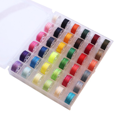 缝纫线缝衣线多色老式梭芯收纳