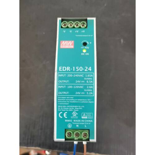 一个明纬电源EDR15024成色如图需