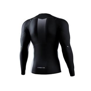 Monster Guardians 极点科技系列男子5A抗菌速干紧身运动长袖