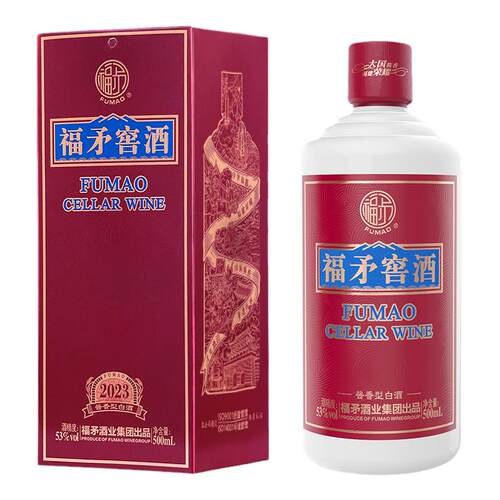 福矛窖酒 53度年份酒酱香型 500ml单瓶装 白酒窖藏酱酒送人送礼